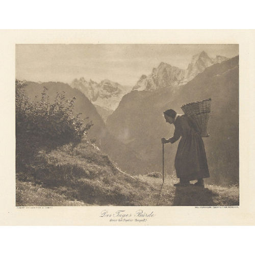 ALBERT STEINER : 'Des Tages B�rde' (DOBIASCHOFSKY AUKTIONEN AG)