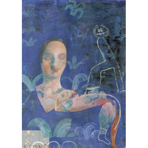 LORENZ SPRING : 'K�nig David und Bathseba' (DOBIASCHOFSKY AUKTIONEN AG)