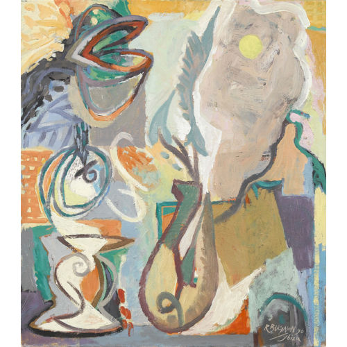 ROLAND BUGNON : Composition florale (DOBIASCHOFSKY AUKTIONEN AG)