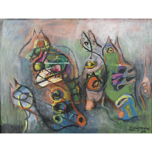 SERGE BRIGNONI : 'Les oiseaux' (DOBIASCHOFSKY AUKTIONEN AG)