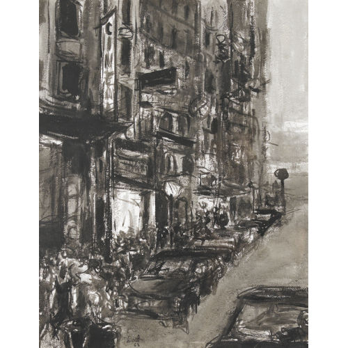 JEAN LECOULTRE : La rue (DOBIASCHOFSKY AUKTIONEN AG)