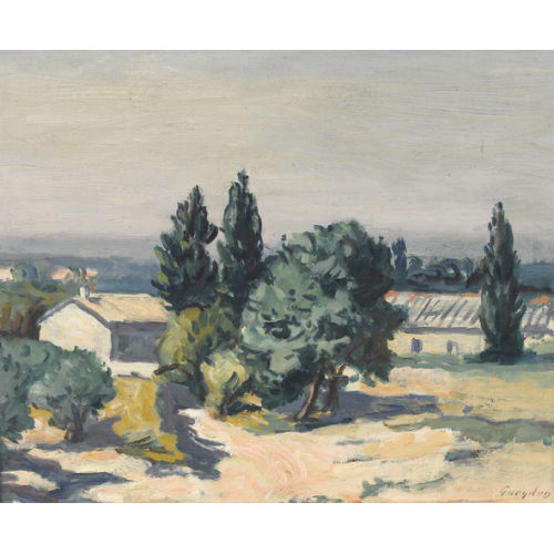 ARTHUR GUEYDAN : 'Environs St-R�my-de-Provence' (DOBIASCHOFSKY AUKTIONEN AG)