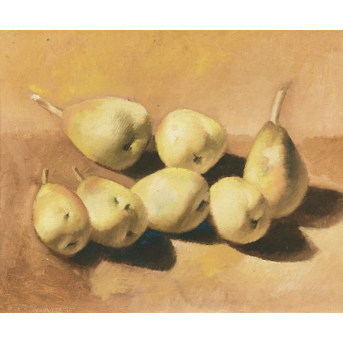 RODOLPHE THEOPHILE BOSSHARD : Stillleben mit Birnen (DOBIASCHOFSKY AUKTIONEN AG)