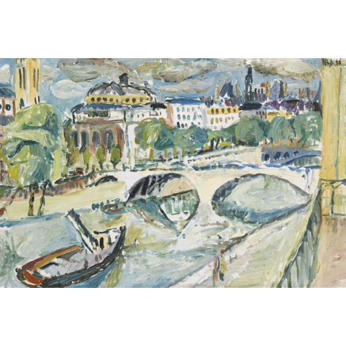 ROLF D�RIG : Blick vom Balkon auf Paris (DOBIASCHOFSKY AUKTIONEN AG)