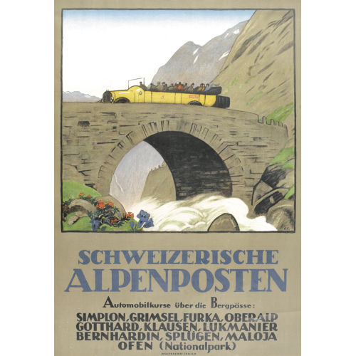 EMIL CARDINAUX : 'Alpenposten' (DOBIASCHOFSKY AUKTIONEN AG)