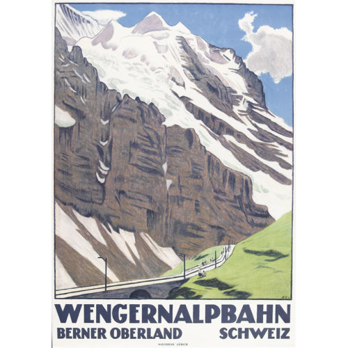 EMIL CARDINAUX : 'Wengernalpbahn' (DOBIASCHOFSKY AUKTIONEN AG)