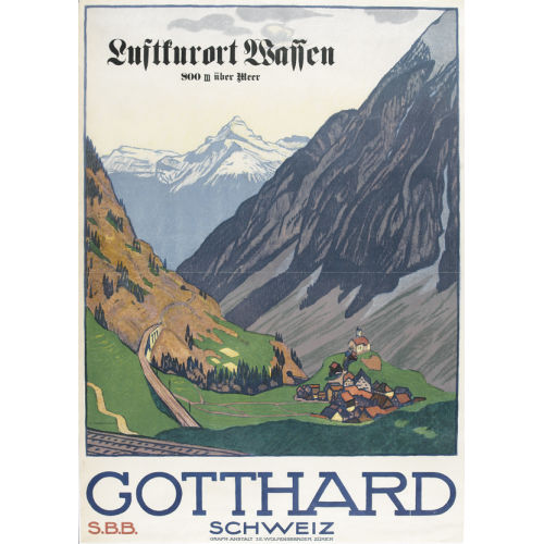 EMIL CARDINAUX : 'Gotthard' (DOBIASCHOFSKY AUKTIONEN AG)