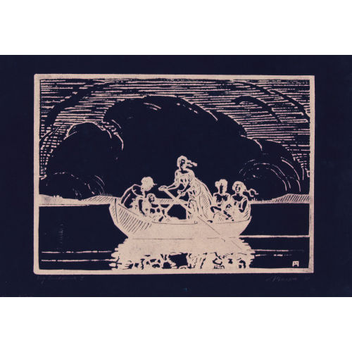 ALFRED MARXER : Auf dem See (DOBIASCHOFSKY AUKTIONEN AG)