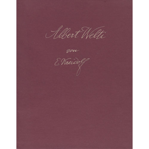 ERNST KREIDOLF : 'Albert Welti' (DOBIASCHOFSKY AUKTIONEN AG)