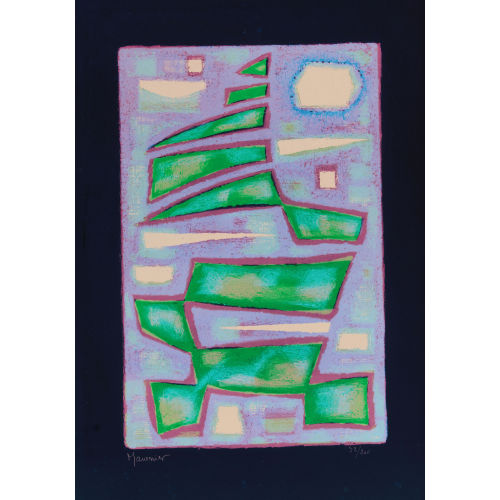 ALFRED MANESSIER : Ohne Titel (DOBIASCHOFSKY AUKTIONEN AG)