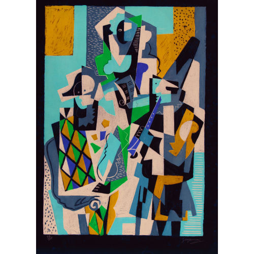GINO SEVERINI : Les musiciens (DOBIASCHOFSKY AUKTIONEN AG)