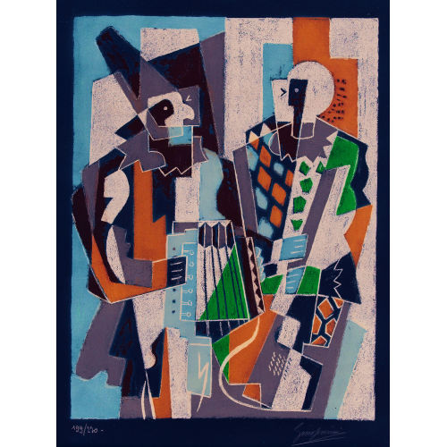 GINO SEVERINI : Arlequins (DOBIASCHOFSKY AUKTIONEN AG)
