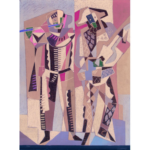 GINO SEVERINI : Comedia dell′Arte (DOBIASCHOFSKY AUKTIONEN AG)