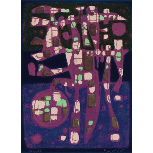 ALFRED MANESSIER : Composition (DOBIASCHOFSKY AUKTIONEN AG)