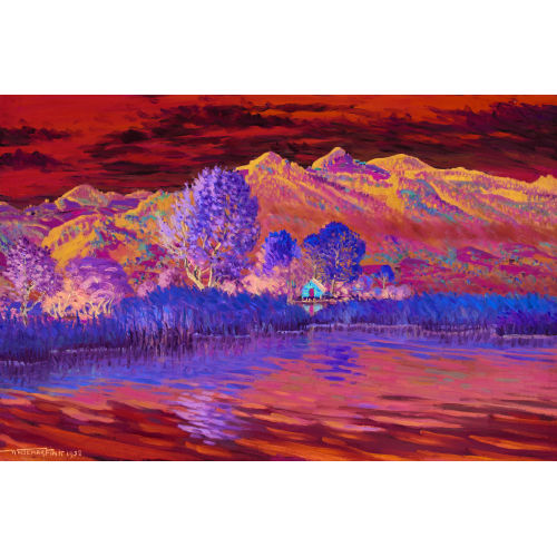 WALDEMAR THEOPHIL FINK : 'Herbst am Thunersee' (DOBIASCHOFSKY AUKTIONEN AG)