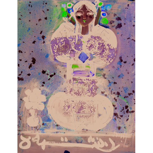 NASSER OVISSI : 'La femme assise' (DOBIASCHOFSKY AUKTIONEN AG)