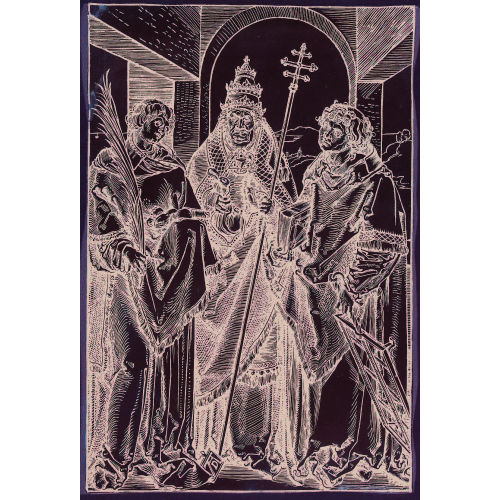 ALBRECHT D�RER : Die Heiligen Stephanus, Sixtus und Laurentius (DOBIASCHOFSKY AUKTIONEN AG)