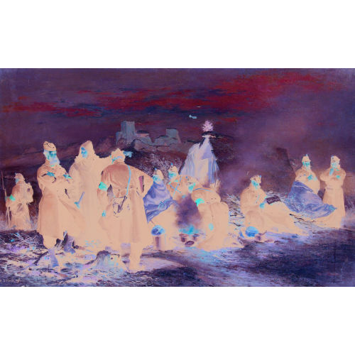 AUGUSTE BACHELIN : 'Avant-poste � Mariastein' (DOBIASCHOFSKY AUKTIONEN AG)