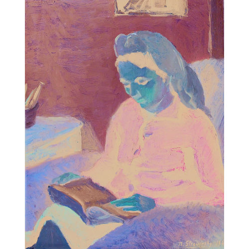 THEODORE STRAWINSKY : 'Femme lisant' (DOBIASCHOFSKY AUKTIONEN AG)