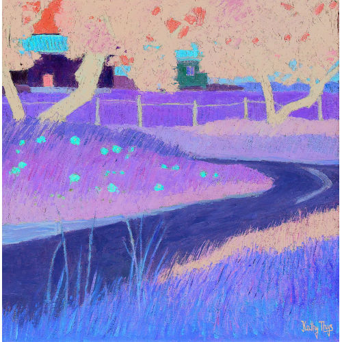 KATHY (EIGTL. THYS-BILL THYS : Sommerlicher Feldweg (DOBIASCHOFSKY AUKTIONEN AG)