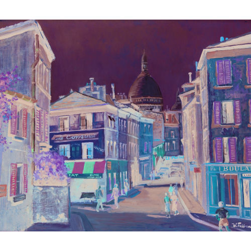 WALTER) FELBRA (EIGTL. FELLER-BRAND : Montmartre mit Blick auf Sacr�-Coeur (DOBIASCHOFSKY AUKTIONEN AG)