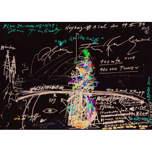 JEAN TINGUELY : 'Das Geisterschiff...' (DOBIASCHOFSKY AUKTIONEN AG)