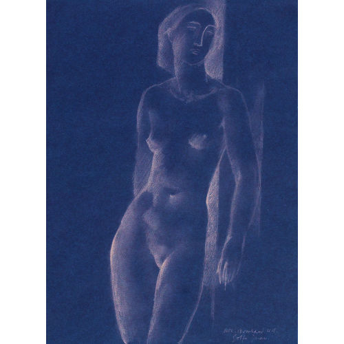 RODOLPHE THEOPHILE BOSSHARD : Weiblicher stehender Akt (DOBIASCHOFSKY AUKTIONEN AG)