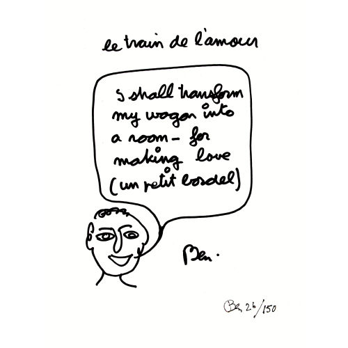BEN (EIGTL. VAUTIER VAUTIER : 'Le train de l′amour' (DOBIASCHOFSKY AUKTIONEN AG)