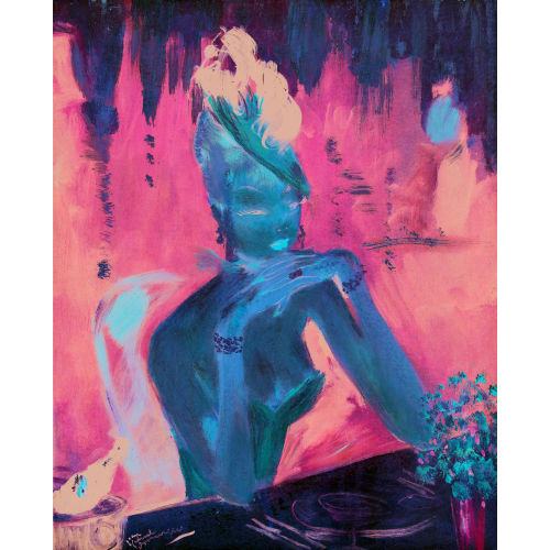 JEAN-GABRIEL DOMERGUE : 'Au Cintra' (DOBIASCHOFSKY AUKTIONEN AG)