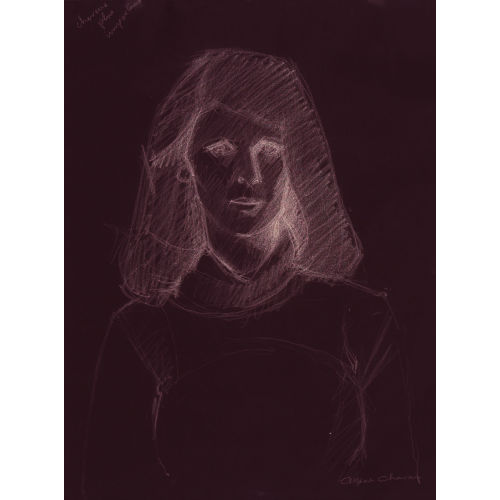 ALBERT CHAVAZ : Jeune femme (DOBIASCHOFSKY AUKTIONEN AG)