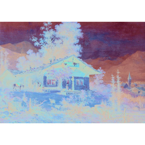CARL AUGUST REINHARDT : 'Schmiede bei Meiringen' (DOBIASCHOFSKY AUKTIONEN AG)