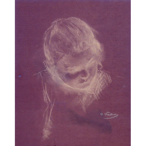 OTTO VAUTIER : M�dchenportr�t (DOBIASCHOFSKY AUKTIONEN AG)