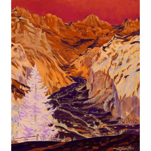 WALDEMAR THEOPHIL FINK : 'M�rzsonne im Lauterbrunnental' (DOBIASCHOFSKY AUKTIONEN AG)