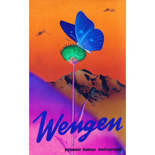 LEO KECK : 'Wengen' (DOBIASCHOFSKY AUKTIONEN AG)