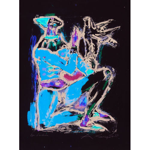 ALOIS CARIGIET : Der Falkner (DOBIASCHOFSKY AUKTIONEN AG)