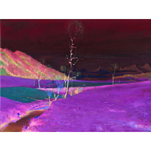 ROBERT KIENER : 'Landschaft bei Rubigen' (DOBIASCHOFSKY AUKTIONEN AG)
