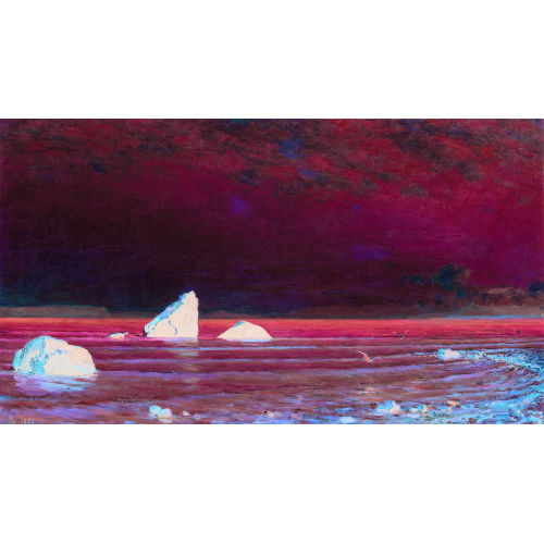 LEON BERTHOUD : 'Le lac de Neuch�tel � St-Blaise' (DOBIASCHOFSKY AUKTIONEN AG)