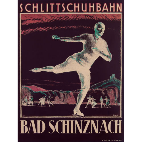 OTTO ERNST : 'Schlittschuhbahn Bad Schinznach' (DOBIASCHOFSKY AUKTIONEN AG)