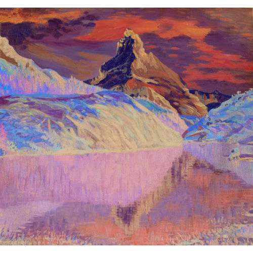 WALDEMAR THEOPHIL FINK : 'Herbststimmung am Moosjesee' (DOBIASCHOFSKY AUKTIONEN AG)