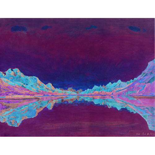FERDINAND HODLER : 'Silvaplanersee' (DOBIASCHOFSKY AUKTIONEN AG)