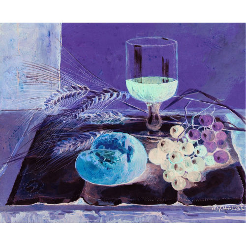 RENEE YOLANDA HAUSER : 'Le pain et le vin' (DOBIASCHOFSKY AUKTIONEN AG)