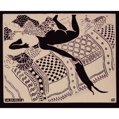 FELIX VALLOTTON : 'La Paresse' (DOBIASCHOFSKY AUKTIONEN AG)
