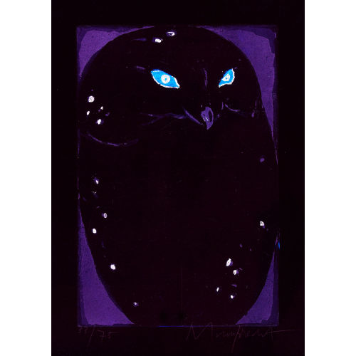 RUDOLF MUMPRECHT : Hibou de neiges (DOBIASCHOFSKY AUKTIONEN AG)