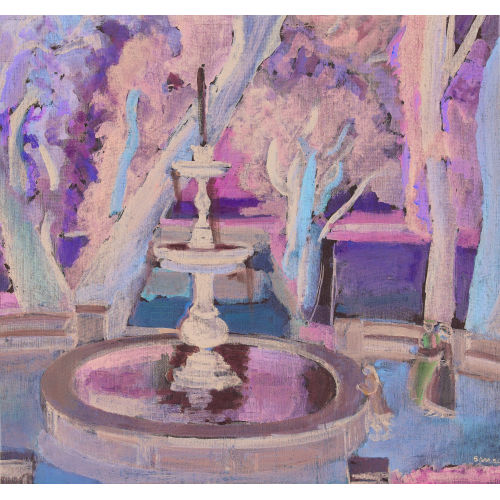 MAURICE BARRAUD : 'La fontaine' (DOBIASCHOFSKY AUKTIONEN AG)