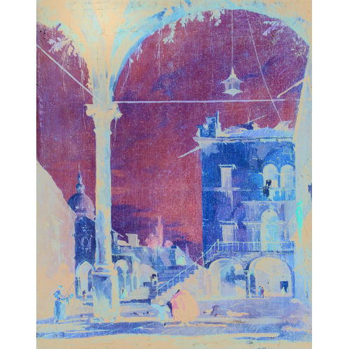 FRANCESCO GUARDI : Ansicht von Venedig (DOBIASCHOFSKY AUKTIONEN AG)