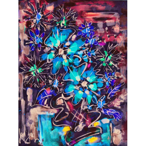 EUGENE) GEN PAUL (EIGTL. PAUL : Komposition mit Blumen und Vase (DOBIASCHOFSKY AUKTIONEN AG)