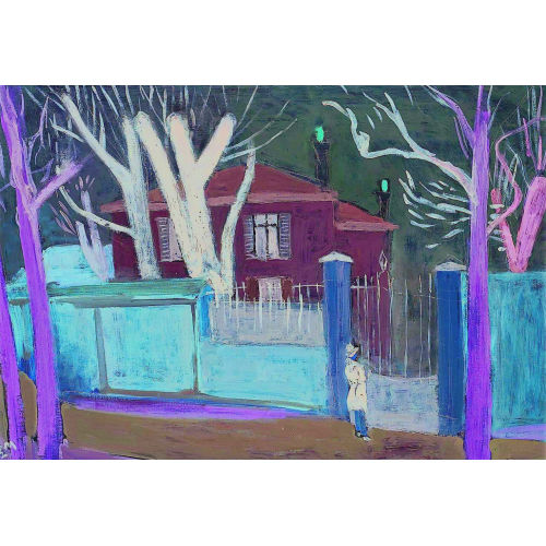 ERNST MORGENTHALER : 'Villa in Meudon' (DOBIASCHOFSKY AUKTIONEN AG)