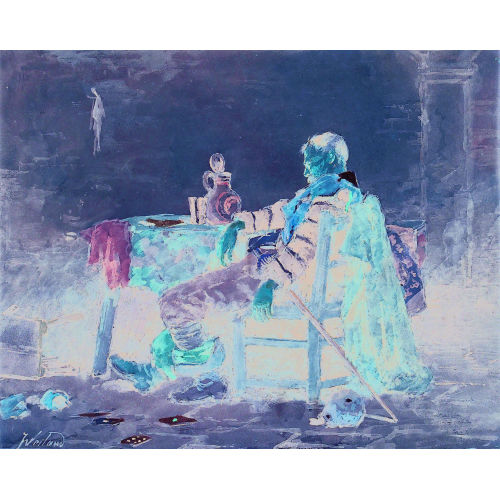 JOHANNES WEILAND : Schlafender Musketier (DOBIASCHOFSKY AUKTIONEN AG)