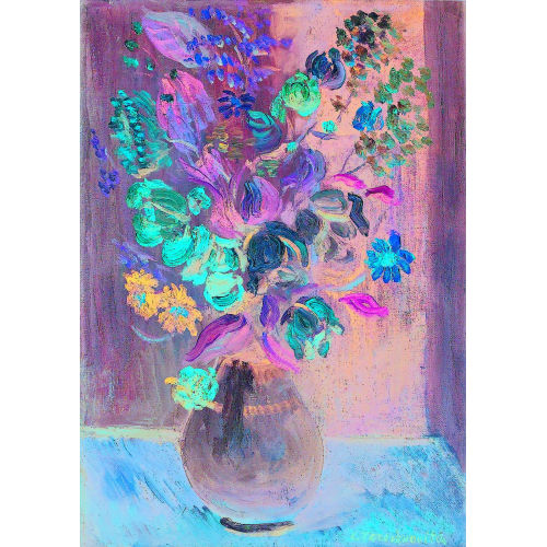 CONSTANTIN TERECHKOVITCH : Bouquet de fleurs (DOBIASCHOFSKY AUKTIONEN AG)