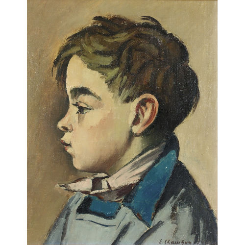 EMILE FRAN�OIS CHAMBON : 'Portrait de Gabriel Morel' (DOBIASCHOFSKY AUKTIONEN AG)